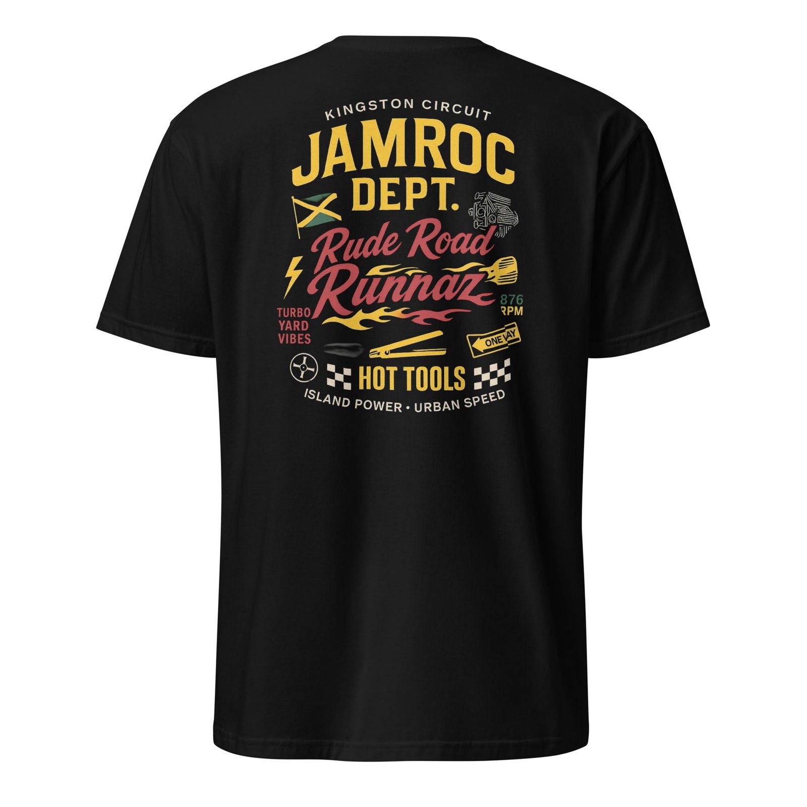 Jamroc Dept jamaican clothing brand