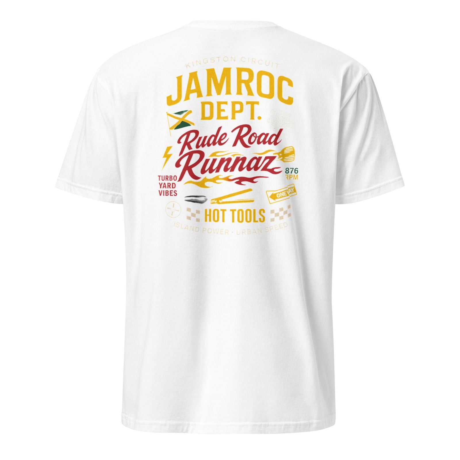 Jamroc Dept jamaican clothing brand