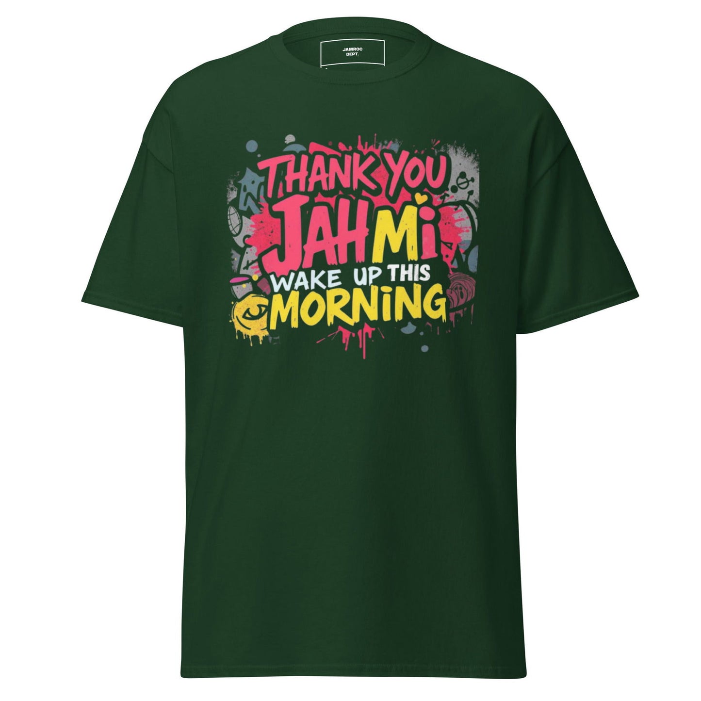 Thank you Jah classic tee - Jamroc Dept.
