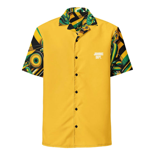 Tropic Thunder button shirt - Jamroc Dept.