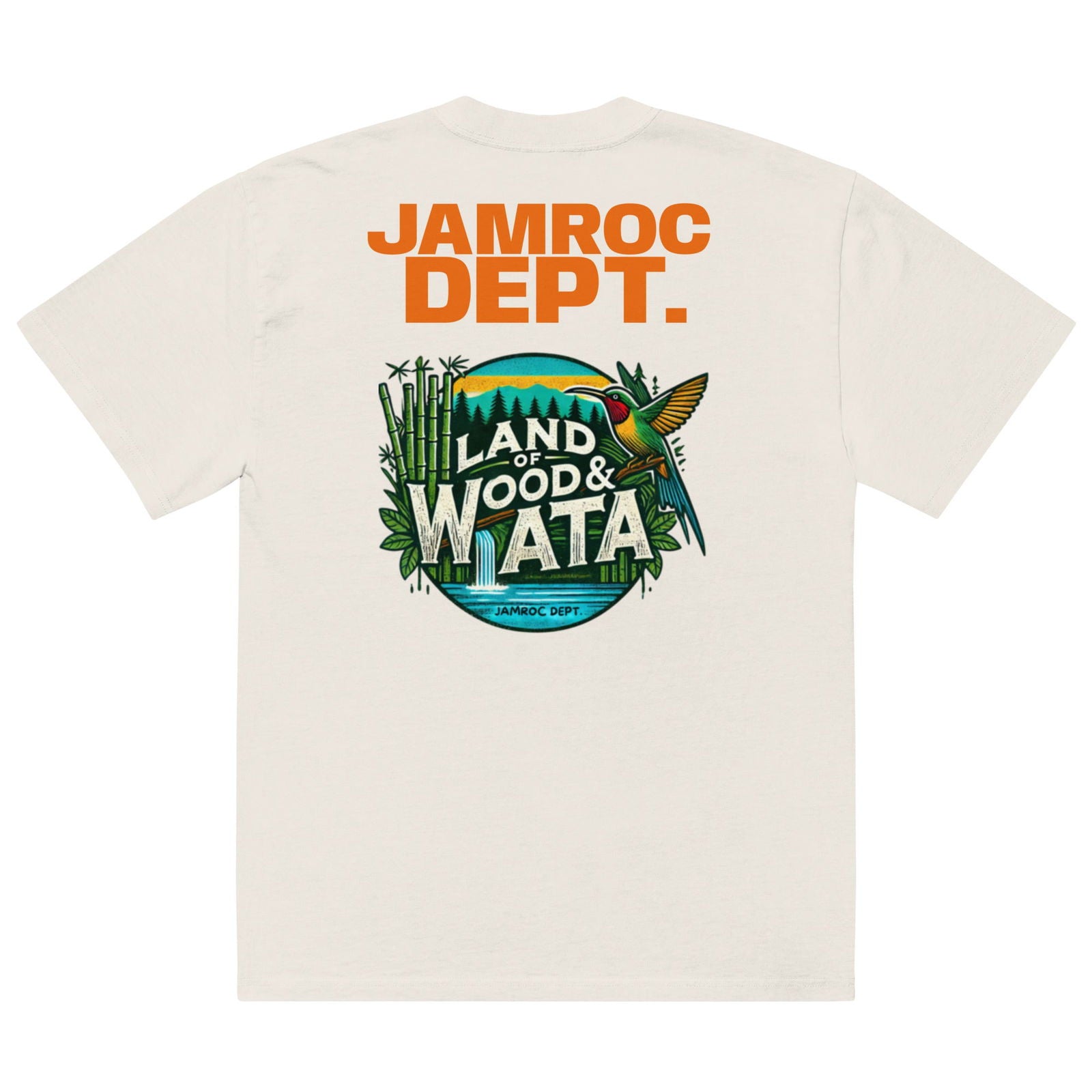 Tropical Essence oversized T-shirt - Jamroc Dept.