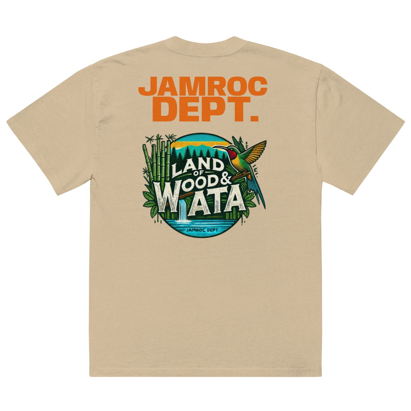 Tropical Essence oversized T-shirt - Jamroc Dept.