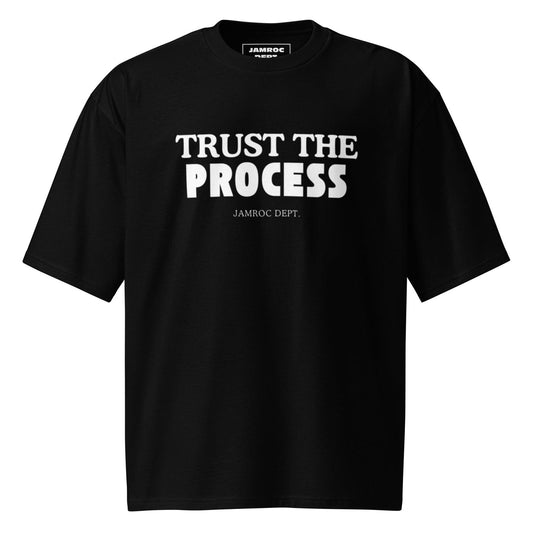 Trust the Process Oversized heavyweight t-shirt - Jamroc Dept.