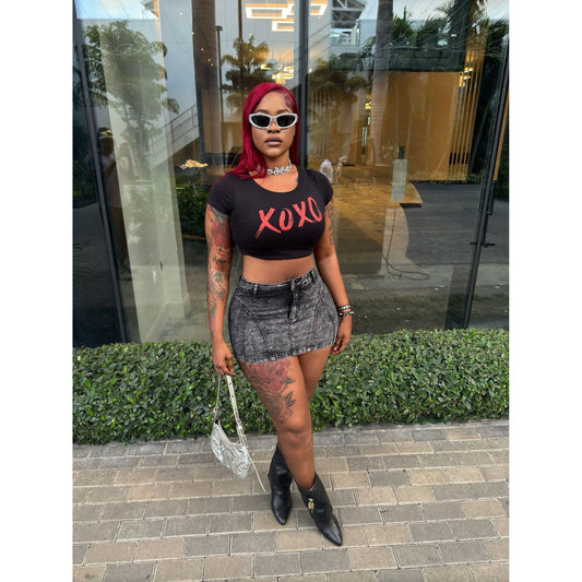 Xoxo Crop Top - Jamroc Dept.