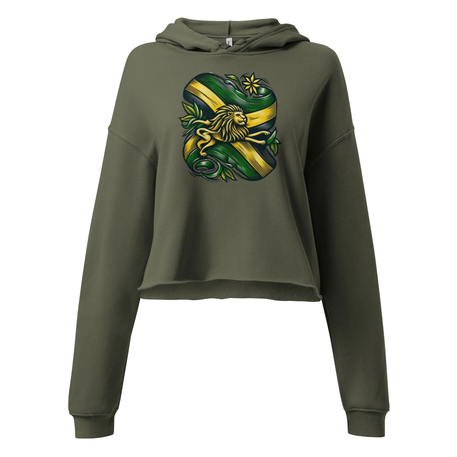 Yaadie Crop Hoodie - Jamroc Dept.