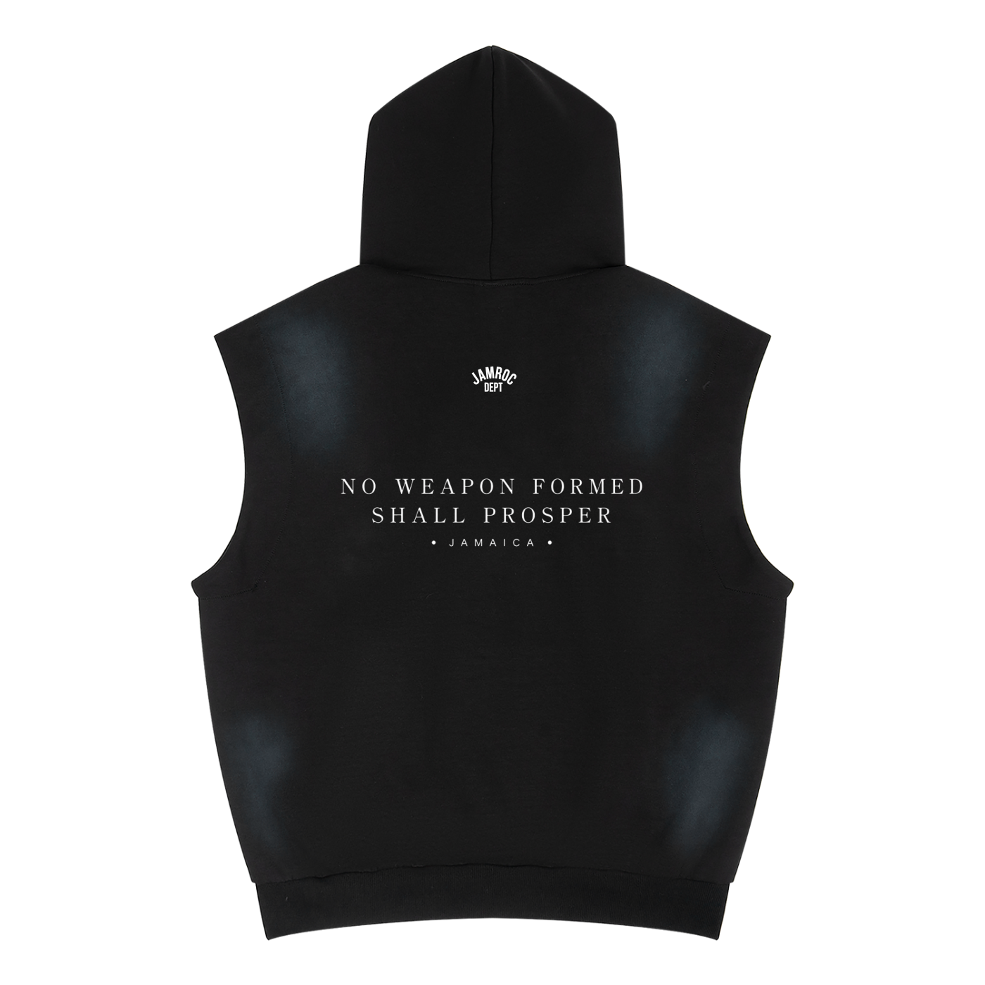 No Weapon Formed Heavyweight Sleeveless Hoodie