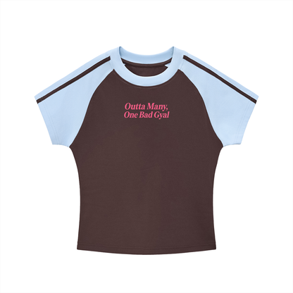 One Bad Gyal Bodycon Crop Tee