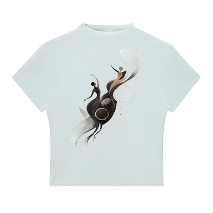 Rhythm Essential Slim Fit Mock Neck Tee