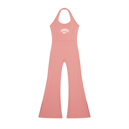 Women’s Halter Flared Jumpsuit