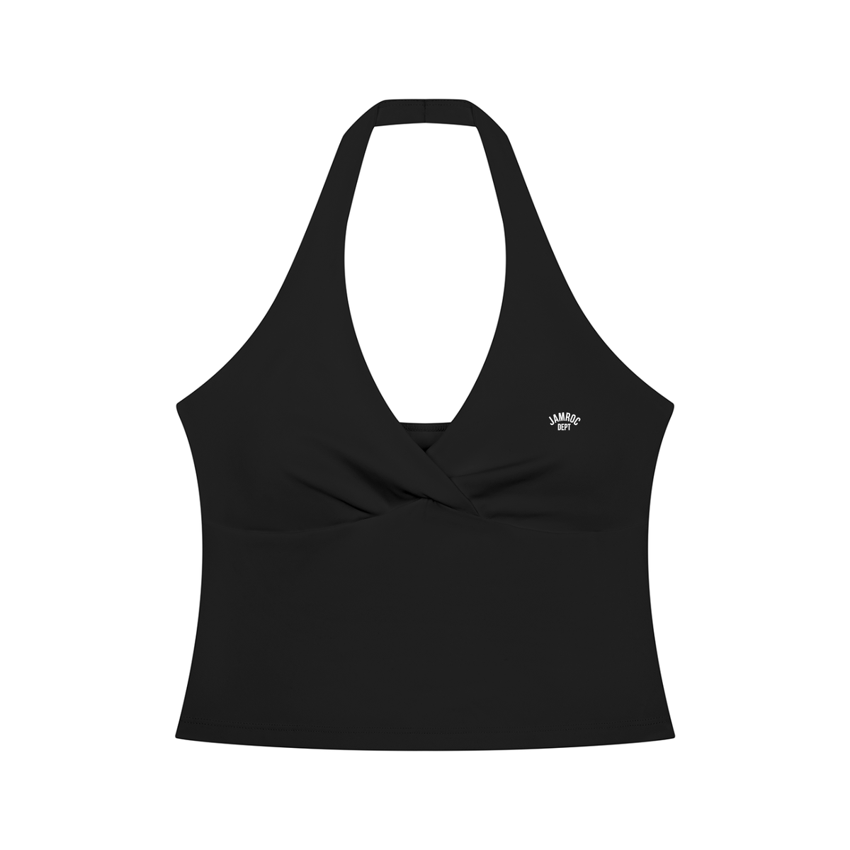 Women’s Ruched Halter Yoga Tank Top