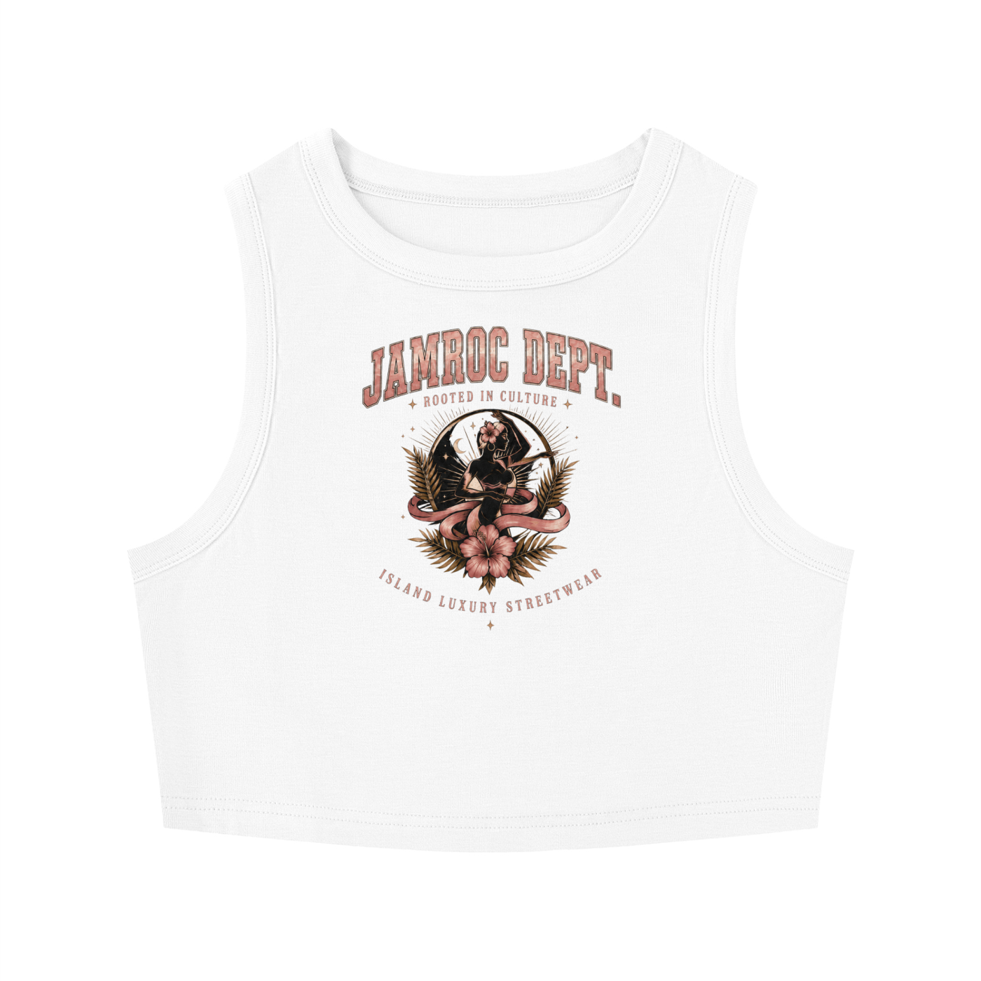 Jamroc Island Muse Crop Tank