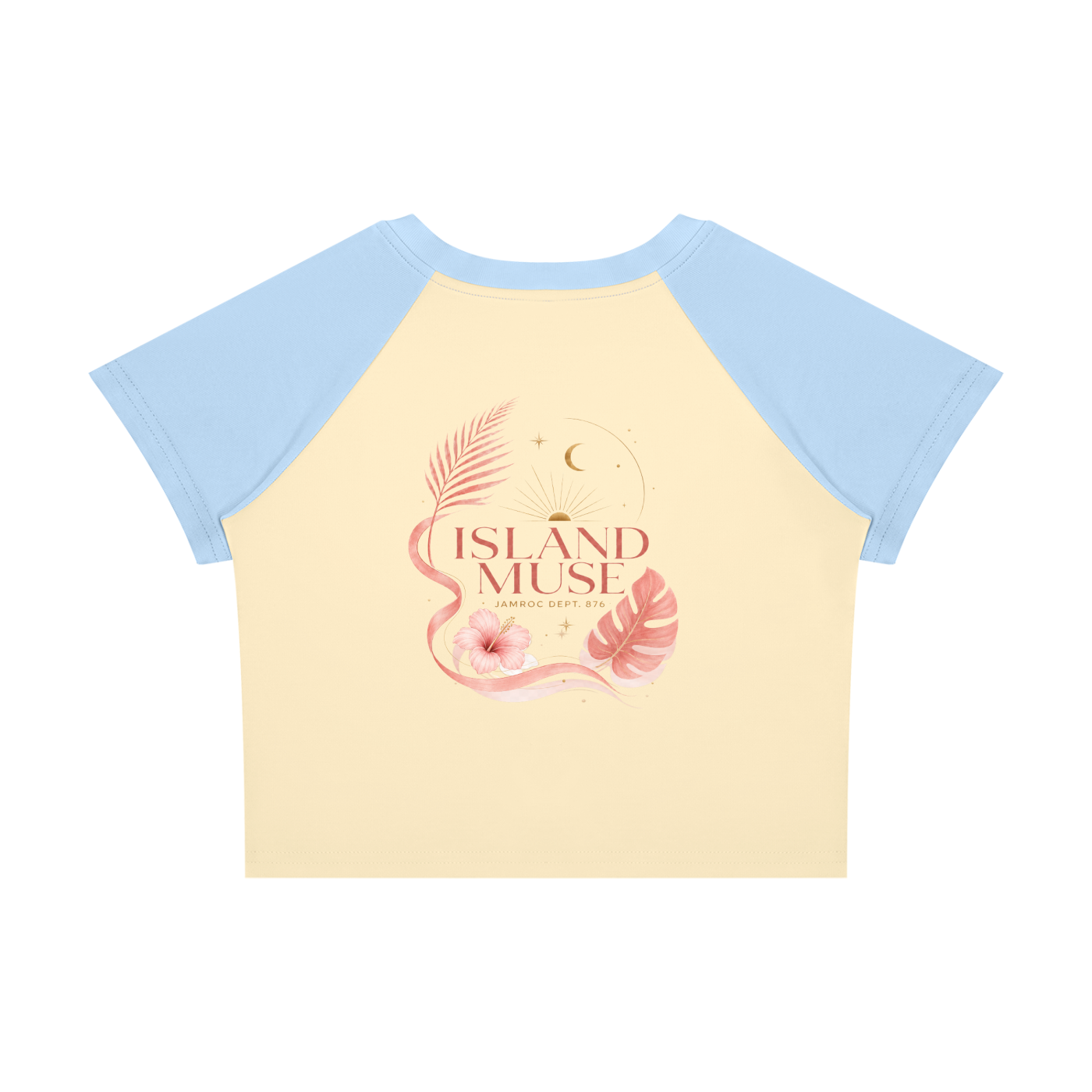 Island Muse Raglan Baby Tee