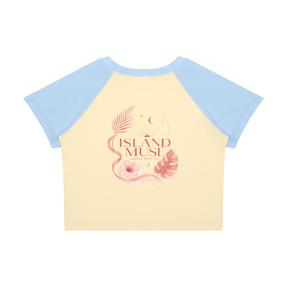 Island Muse Raglan Baby Tee