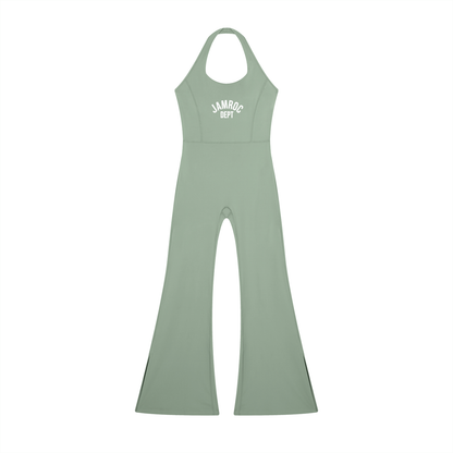Women’s Halter Flared Jumpsuit