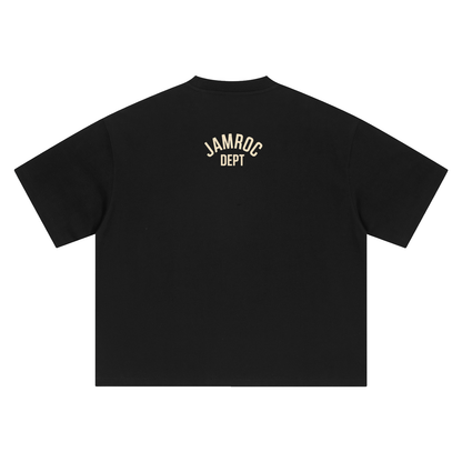 A Weh Di Bumbo Clat Boxy Oversized Tee