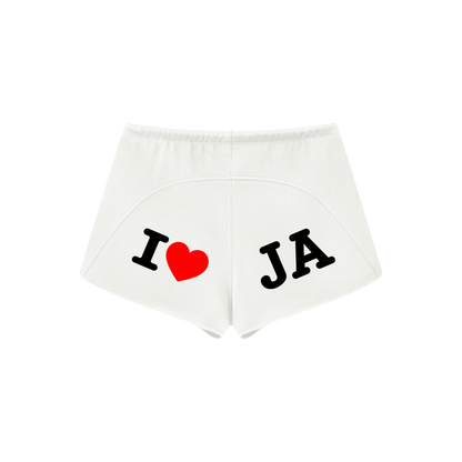 I Love JA Heavyweight Drawstring Shorts