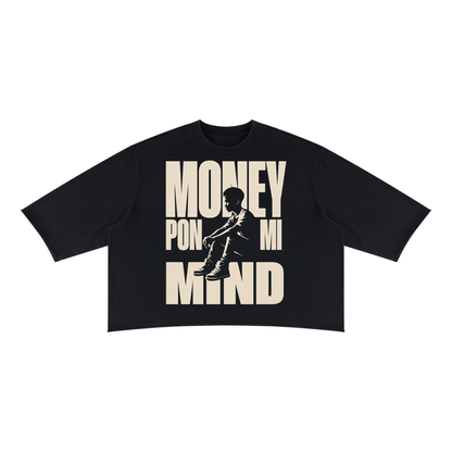 Money Pon Mi Mind Heavyweight Boxy Tee