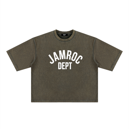 Unisex Heavyweight Mineral Wash Boxy T-Shirt