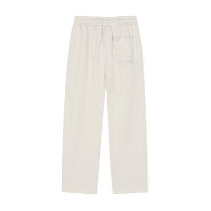 Reflection Striped Straight-Leg Sweatpants