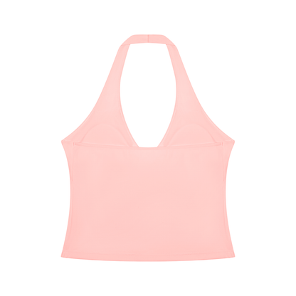 Women’s Ruched Halter Yoga Tank Top