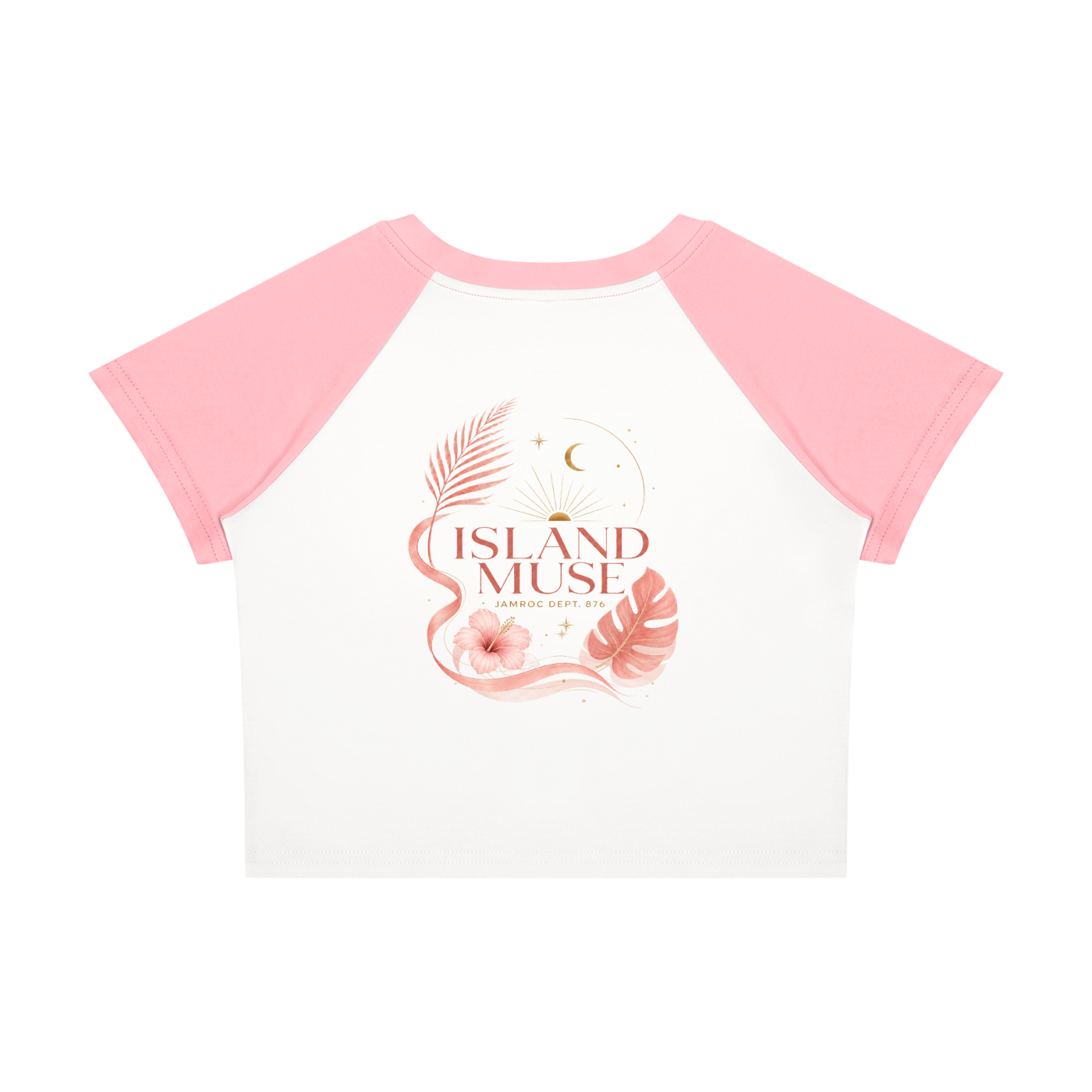 Island Muse Raglan Baby Tee