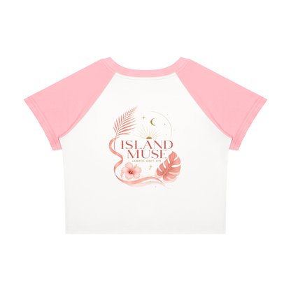 Island Muse Raglan Baby Tee